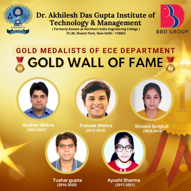 ECE GOLD WALL OF FAME